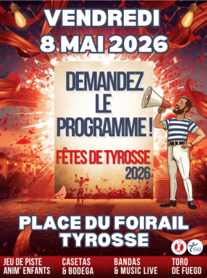Affiche avec le contenu du programme