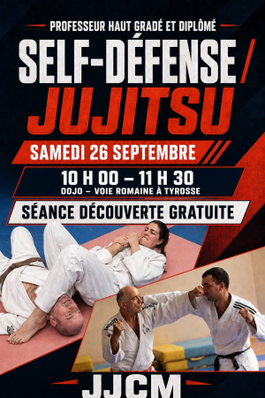 Affiche avec le contenu du programme