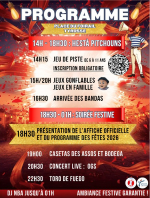 Contenu du programme list&eacute; sur un visuel