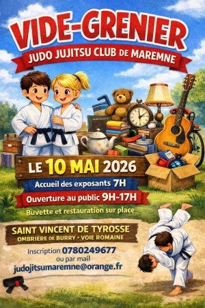 Affiche avec le contenu du programme