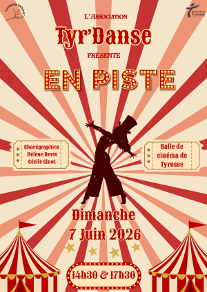 Affiche avec le contenu du programme