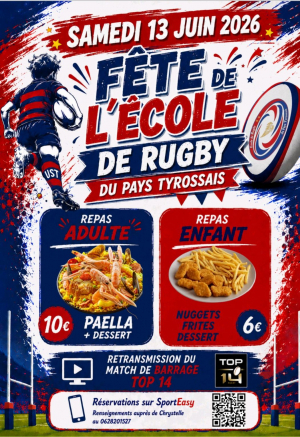Affiche avec le contenu du programme