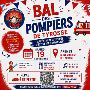 Affiche avec le contenu du programme