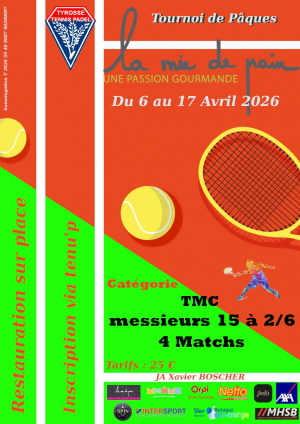 Affiche avec le contenu du programme
