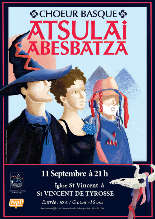 Affiche avec le contenu du programme