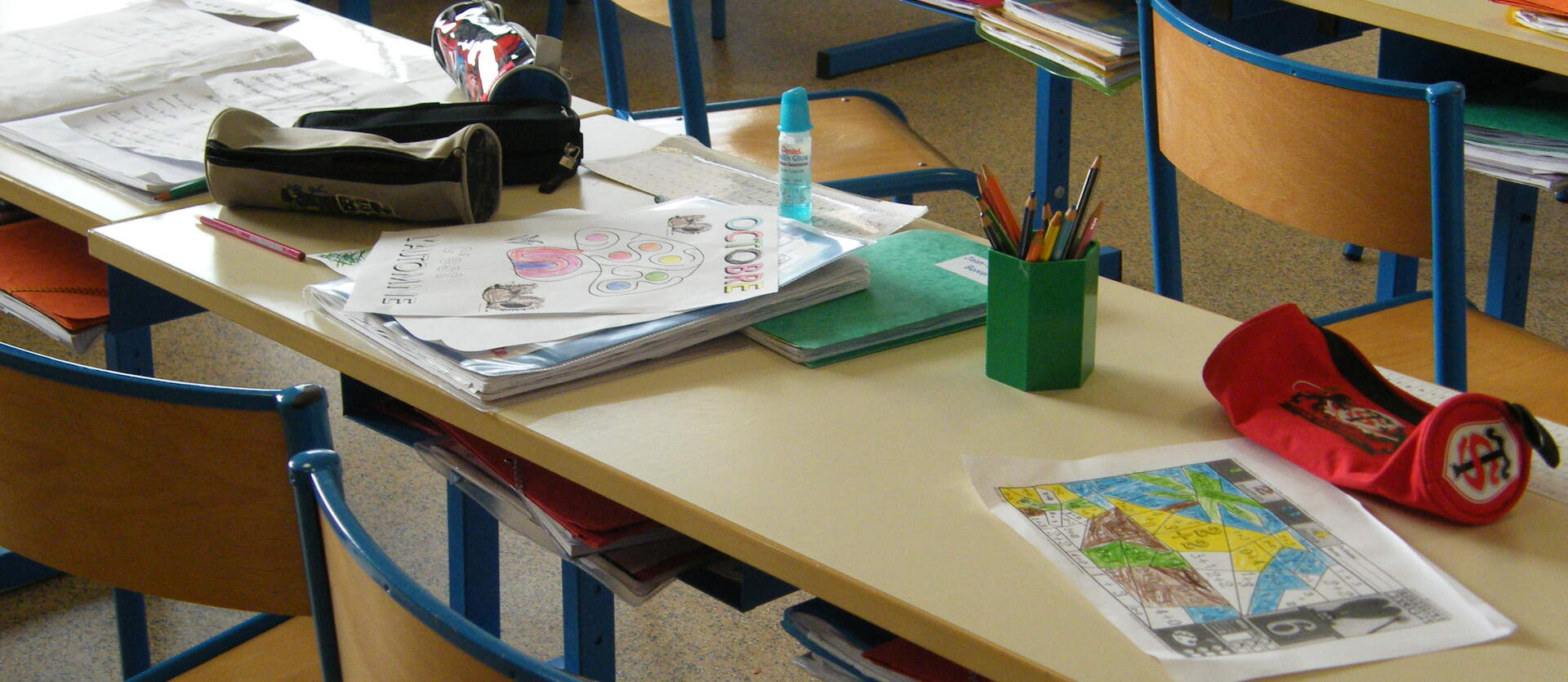 Table d'écolier