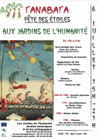 Affiche avec le contenu du programme